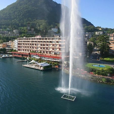 Grand Hotel Eden Lugano Buitenkant foto