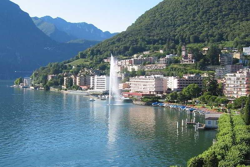 Grand Hotel Eden Lugano Buitenkant foto