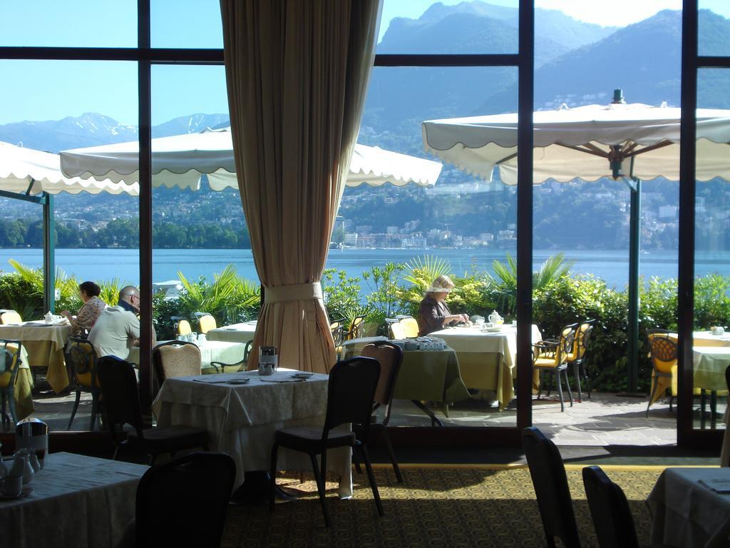 Grand Hotel Eden Lugano Buitenkant foto