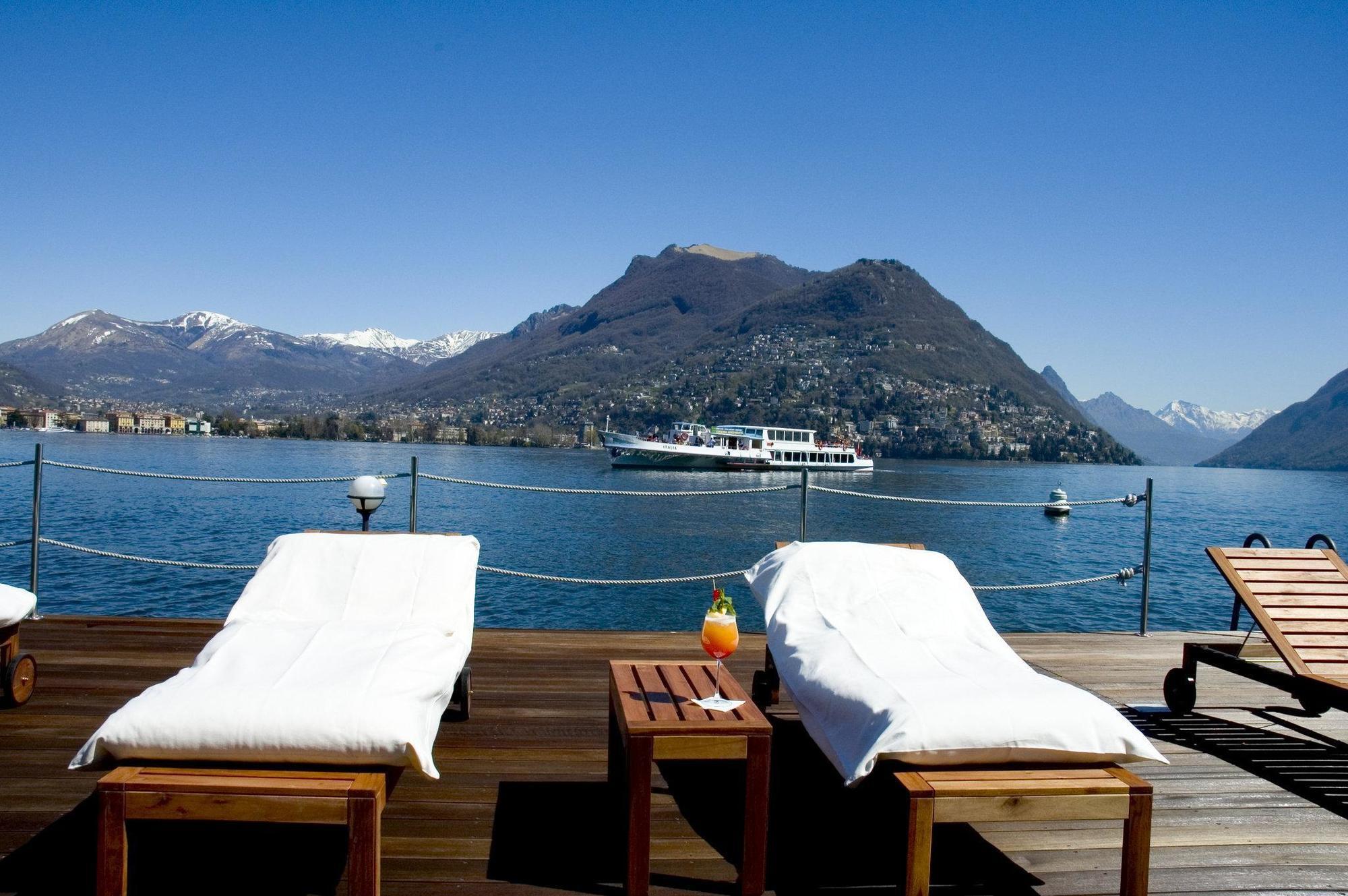 Grand Hotel Eden Lugano Buitenkant foto