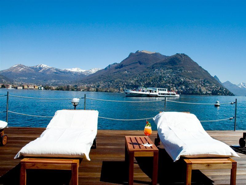 Grand Hotel Eden Lugano Buitenkant foto