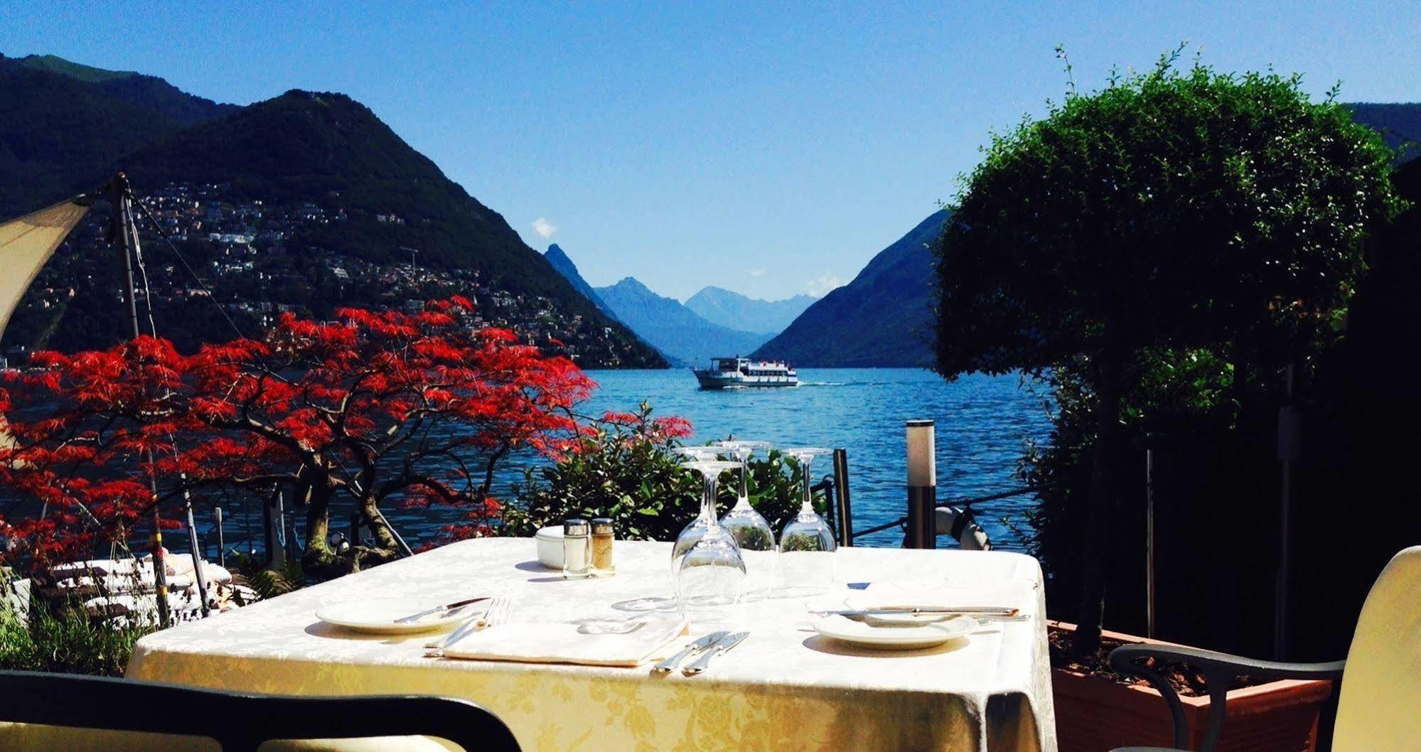 Grand Hotel Eden Lugano Buitenkant foto